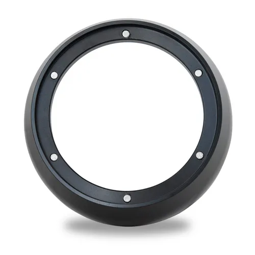 Flair 58 portafilter funnel secures to your portafilter with 6 small magnets